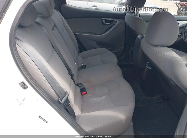 5NPDH4AE4GH765818 2016 HYUNDAI ELANTRA White VIN sticker view