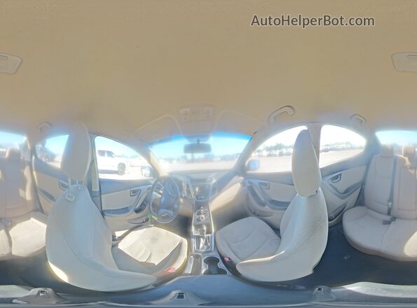 5NPDH4AE4GH766497 2016 HYUNDAI ELANTRA Blue 