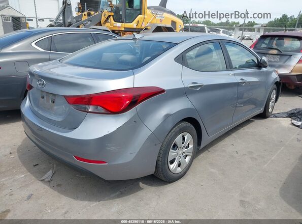 5NPDH4AE4GH780920 2016 HYUNDAI ELANTRA Silver Հետևի աջ