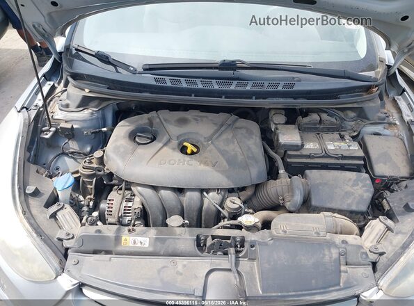 5NPDH4AE4GH780920 2016 HYUNDAI ELANTRA Silver Հետևի տեսք