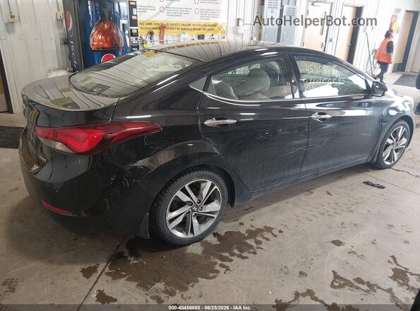 5NPDH4AE4GH789908 2016 HYUNDAI ELANTRA Beige Rear right