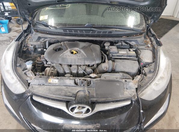 5NPDH4AE4GH789908 2016 HYUNDAI ELANTRA Beige Rear view