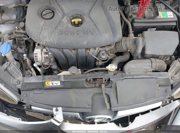 5NPDH4AE5GH658440 2016 HYUNDAI ELANTRA Silver Սալոնի հետևի տեսք