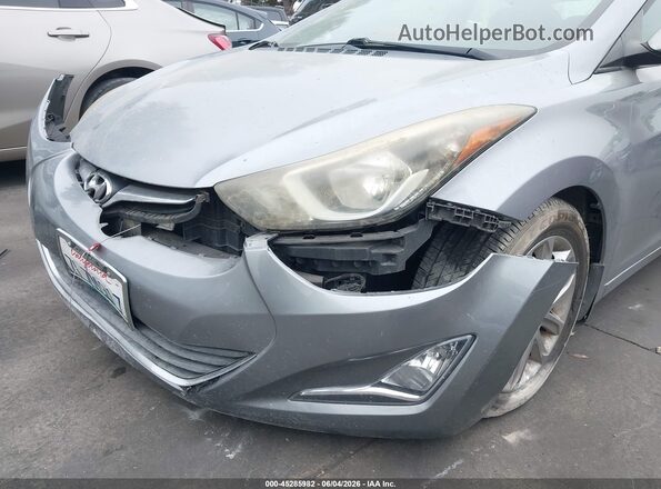 5NPDH4AE5GH658440 2016 HYUNDAI ELANTRA Silver 