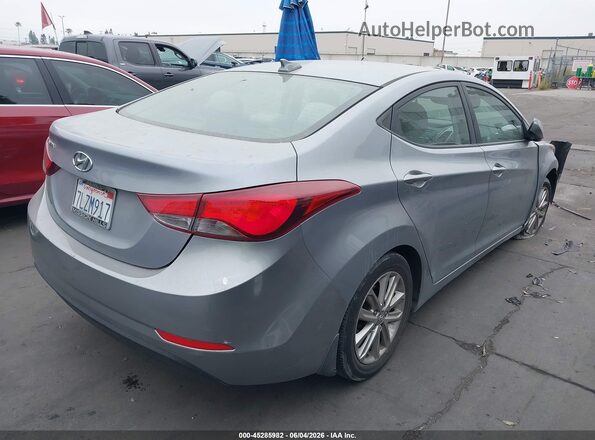 5NPDH4AE5GH658440 2016 HYUNDAI ELANTRA Silver Հետևի աջ