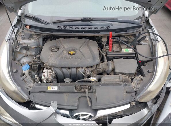 5NPDH4AE5GH658440 2016 HYUNDAI ELANTRA Silver Հետևի տեսք
