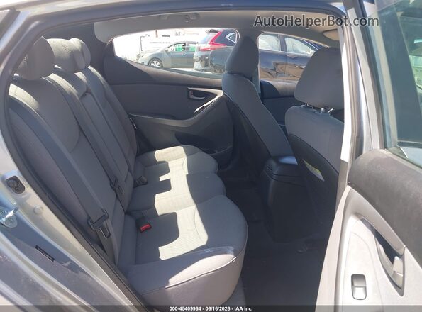 5NPDH4AE5GH662410 2016 HYUNDAI ELANTRA Silver Vista de la etiqueta del VIN