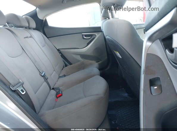5NPDH4AE5GH672628 2016 HYUNDAI ELANTRA Silver Vista de la etiqueta del VIN