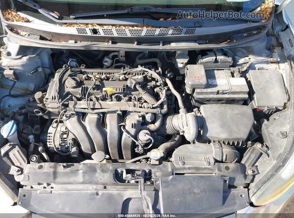 5NPDH4AE5GH672628 2016 HYUNDAI ELANTRA Silver Vista trasera