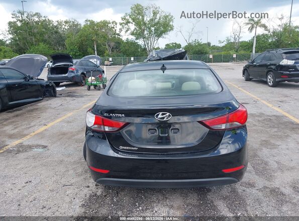 5NPDH4AE5GH682513 2016 HYUNDAI ELANTRA Черный 