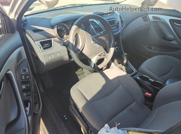 5NPDH4AE5GH682995 2016 HYUNDAI ELANTRA Silver Vista del salpicadero