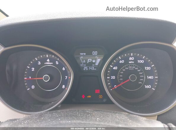 5NPDH4AE5GH712433 2016 HYUNDAI ELANTRA Белый Вид задних сидений