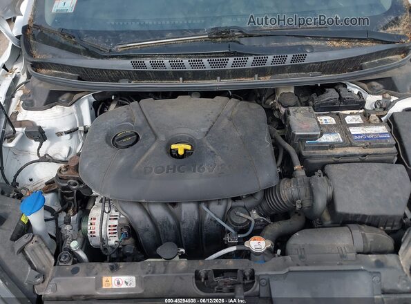 5NPDH4AE5GH712433 2016 HYUNDAI ELANTRA Белый Вид сзади