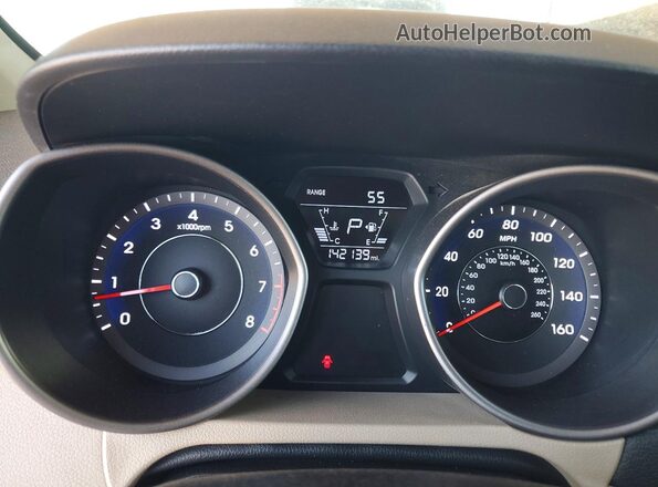 5NPDH4AE5GH743682 2016 HYUNDAI ELANTRA White 
