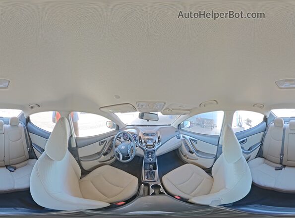 5NPDH4AE5GH743682 2016 HYUNDAI ELANTRA White 