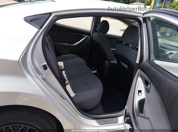 5NPDH4AE5GH771496 2016 HYUNDAI ELANTRA Silver Vista de la etiqueta del VIN