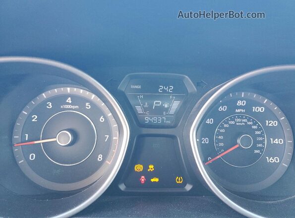 5NPDH4AE6GH667390 2016 HYUNDAI ELANTRA Blue 