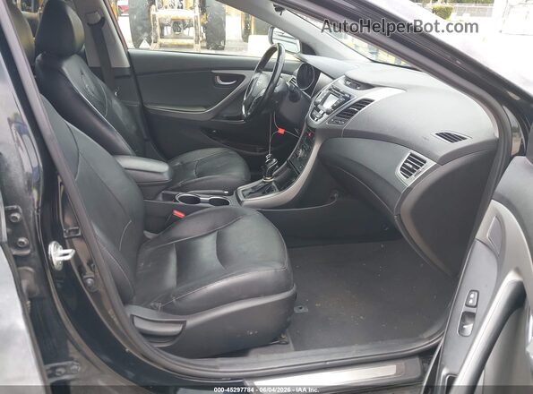5NPDH4AE6GH688594 2016 HYUNDAI ELANTRA Black Vista interior delantera
