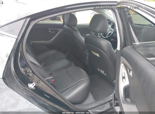 5NPDH4AE6GH688594 2016 HYUNDAI ELANTRA Black Vista de la etiqueta del VIN