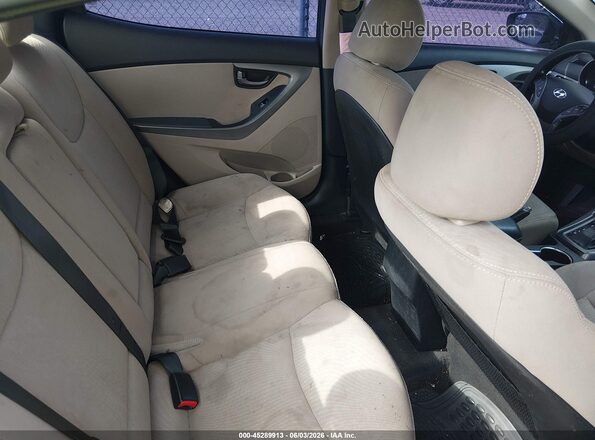 5NPDH4AE6GH712487 2016 HYUNDAI ELANTRA Blue Vista de la etiqueta del VIN