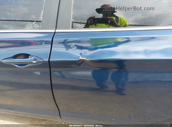 5NPDH4AE6GH712487 2016 HYUNDAI ELANTRA Blue Vista del cuadro de instrumentos