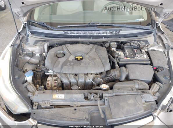 5NPDH4AE6GH721531 2016 HYUNDAI ELANTRA Gray 