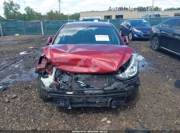 5NPDH4AE6GH732335 2016 HYUNDAI ELANTRA Red Դիմացի տեսք