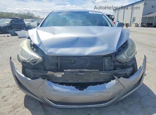 5NPDH4AE6GH735901 2016 HYUNDAI ELANTRA Silver წინა ხედი