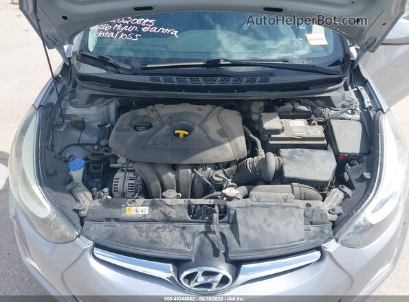 5NPDH4AE6GH746106 2016 HYUNDAI ELANTRA Silver უკანა ხედი