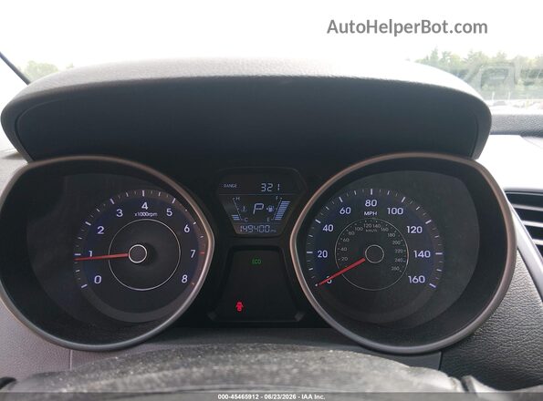 5NPDH4AE6GH758868 2016 HYUNDAI ELANTRA Blue უკანა სავარძლების ხედი