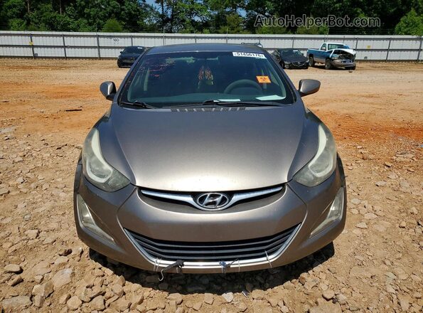 5NPDH4AE7GH657872 2016 HYUNDAI ELANTRA Gold 