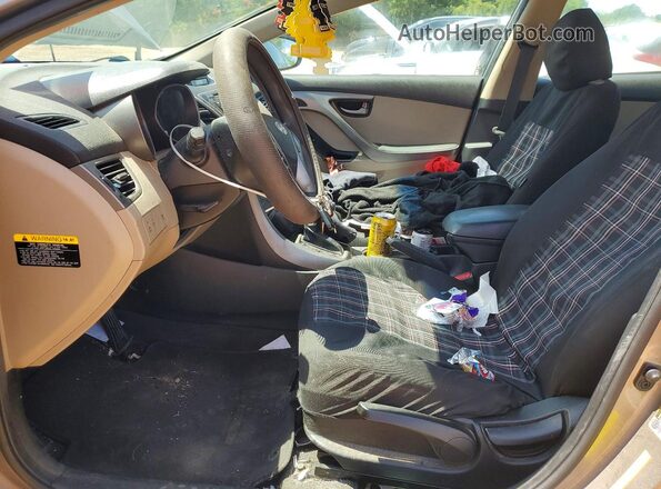 5NPDH4AE7GH657872 2016 HYUNDAI ELANTRA Gold 