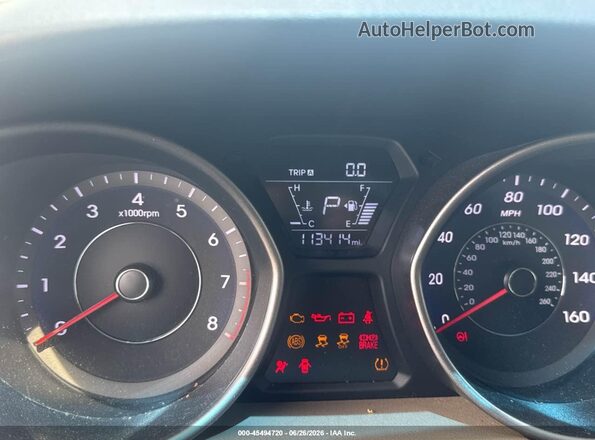 5NPDH4AE7GH682447 2016 HYUNDAI ELANTRA Blue Vista de los asientos traseros