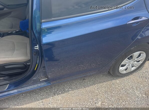 5NPDH4AE7GH682447 2016 HYUNDAI ELANTRA Blue Vista frontal