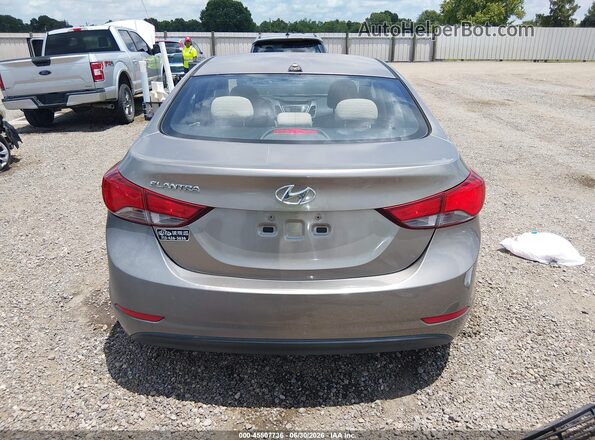 5NPDH4AE7GH701627 2016 HYUNDAI ELANTRA Gold 