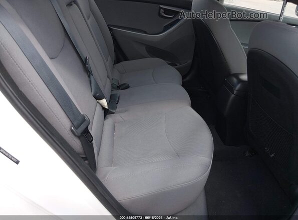 5NPDH4AE7GH740914 2016 HYUNDAI ELANTRA White Vista de la etiqueta del VIN
