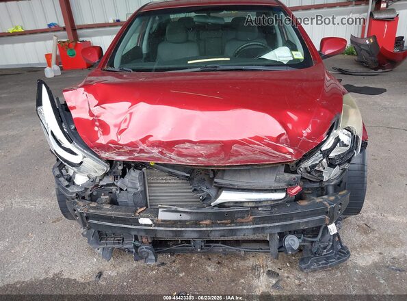 5NPDH4AE8GH721837 2016 HYUNDAI ELANTRA Red წინა ხედი