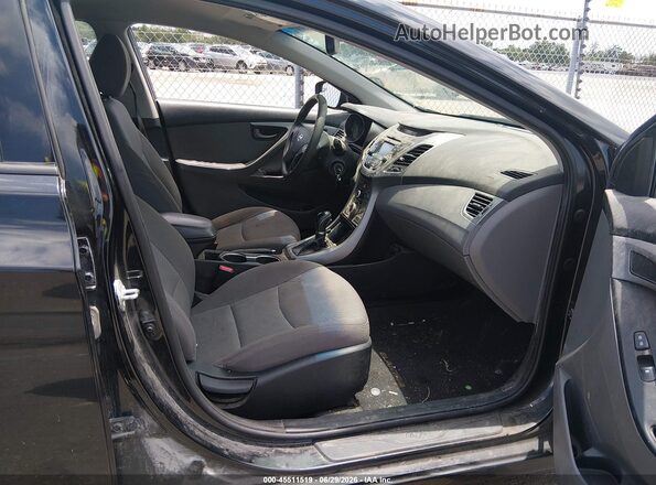 5NPDH4AE8GH725029 2016 HYUNDAI ELANTRA Black Vista interior delantera