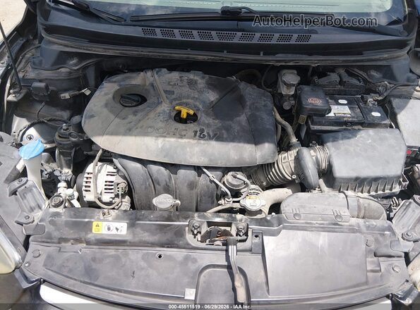 5NPDH4AE8GH725029 2016 HYUNDAI ELANTRA Black Vista trasera