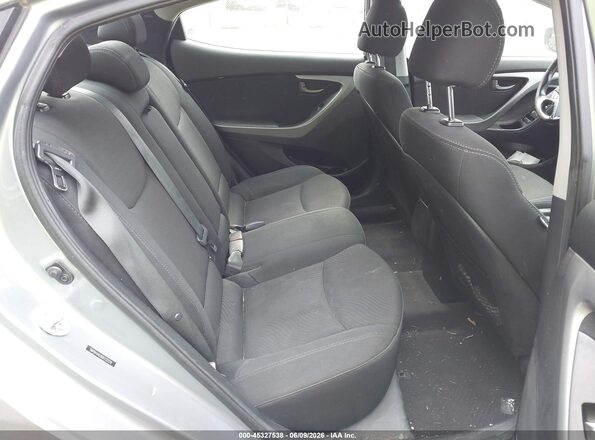 5NPDH4AE8GH732370 2016 HYUNDAI ELANTRA Silver Вид наклейки з VIN-кодом