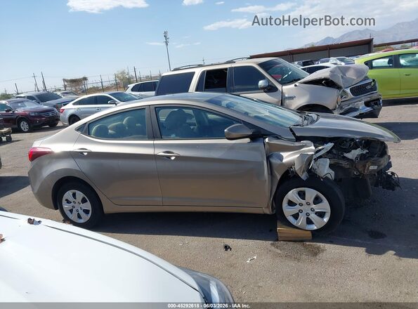 5NPDH4AE8GH750531 2016 HYUNDAI ELANTRA Gold Vista interior de 360 grados