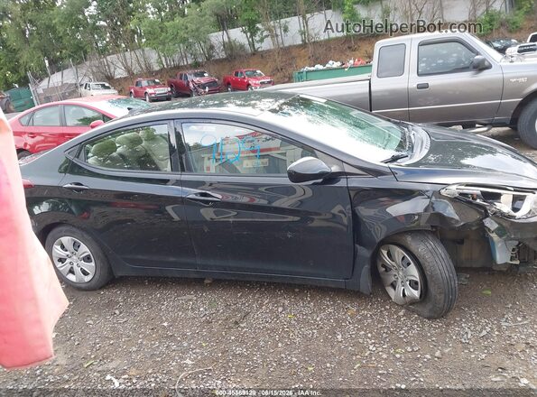 5NPDH4AE8GH793279 2016 HYUNDAI ELANTRA Черный Панорамный вид салона 360°