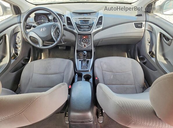 5NPDH4AE9GH728439 2016 HYUNDAI ELANTRA White 
