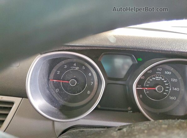 5NPDH4AE9GH756290 2016 HYUNDAI ELANTRA Silver ხელსაწყოთა პანელის ხედი