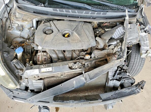 5NPDH4AE9GH756290 2016 HYUNDAI ELANTRA Silver უკანა სალონის ხედი