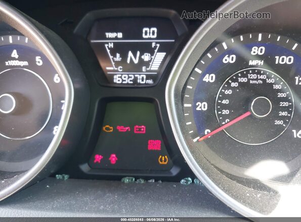 5NPDH4AEXGH719815 2016 HYUNDAI ELANTRA Blue Հետևի նստատեղերի տեսք