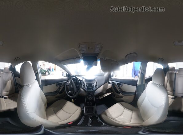5NPDH4AEXGH722262 2016 HYUNDAI ELANTRA White Vista de la etiqueta del VIN