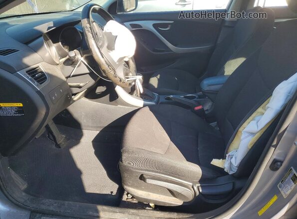 5NPDH4AEXGH735397 2016 HYUNDAI ELANTRA Silver Սալոնի դիմացի տեսք