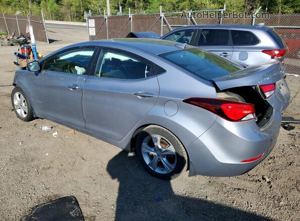 5NPDH4AEXGH735397 2016 HYUNDAI ELANTRA Silver Հետևի ձախ
