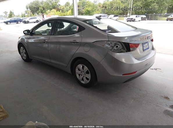 5NPDH4AEXGH742351 2016 HYUNDAI ELANTRA Green უკანა მარცხენა
